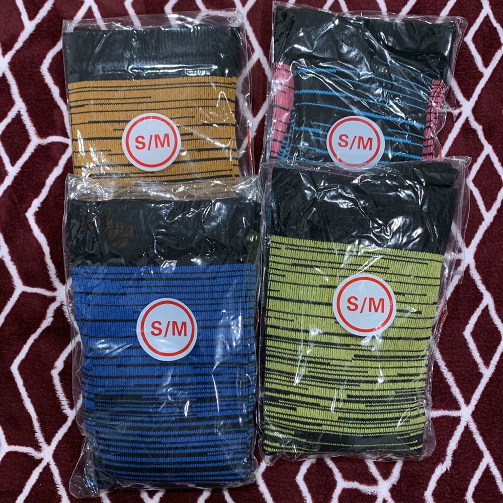 NWOT Multicolored Long Socks 4pk